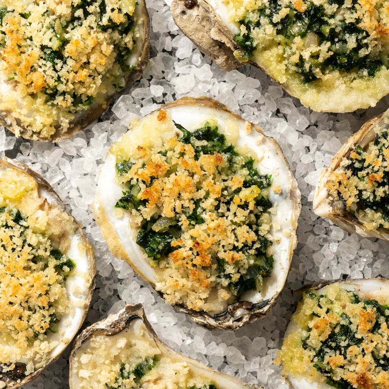 Oysters Rockefeller