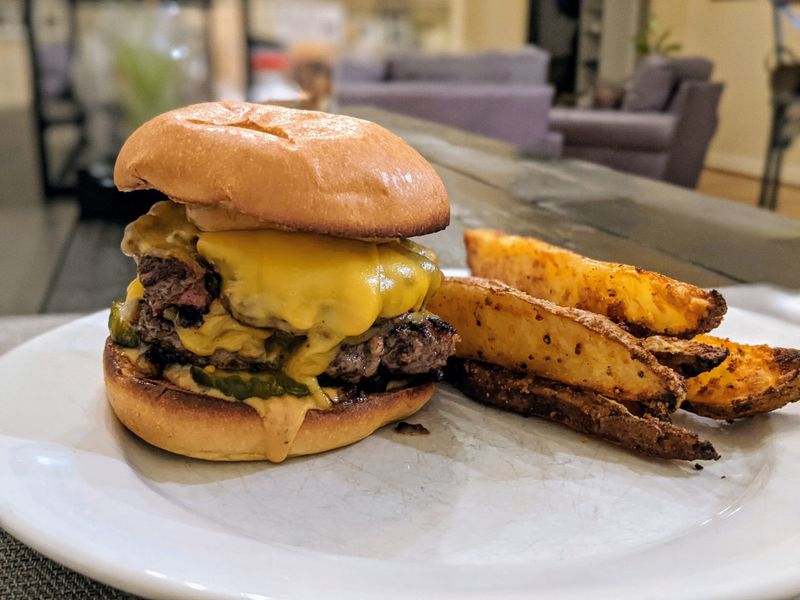 South Carolina - Husk HUSK Cheeseburger with Beef Tallow Fries