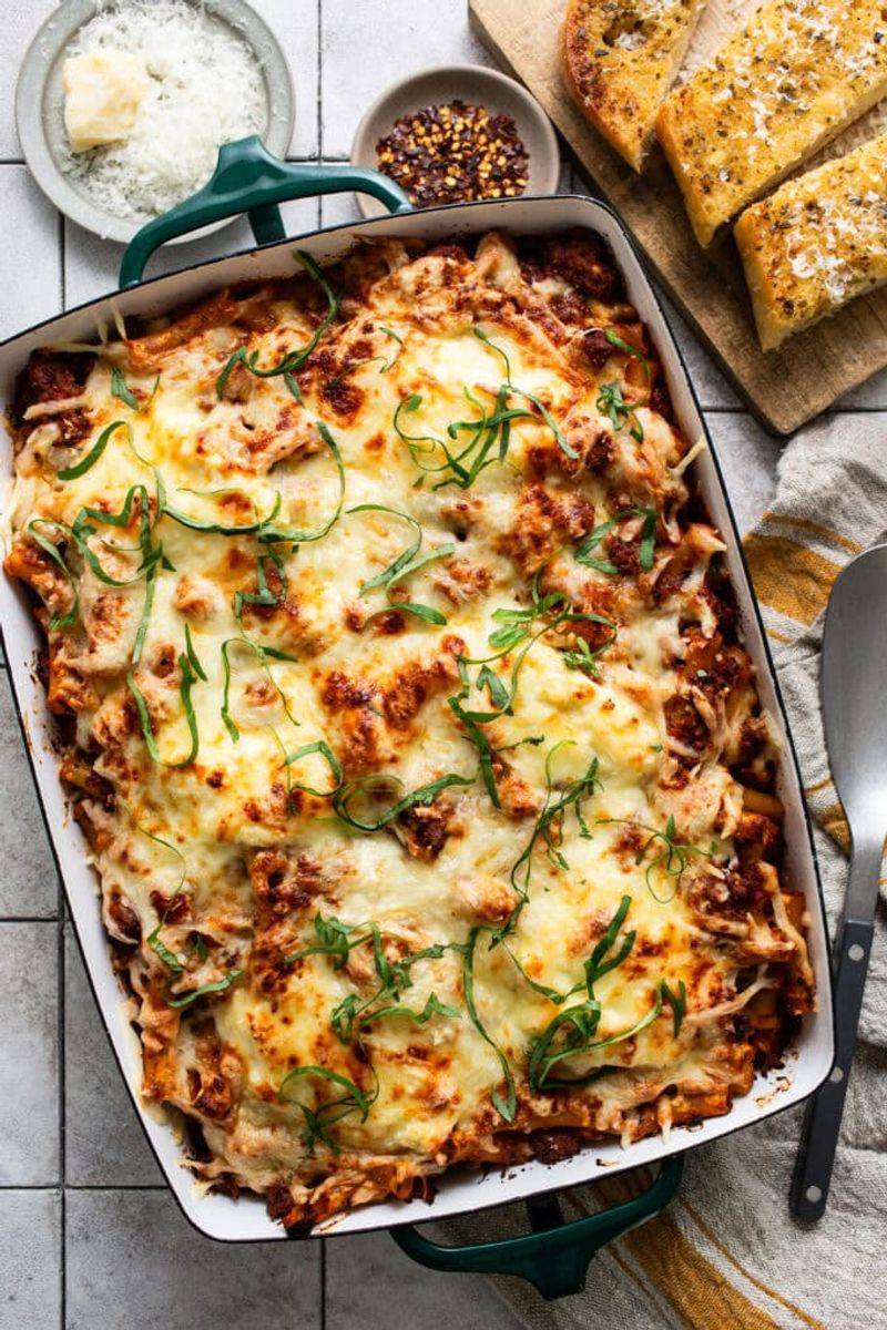 Baked Ziti Family Style
