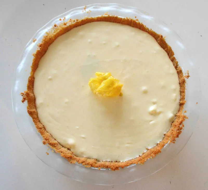 Lemon Icebox Pie with Nilla Wafer Crust