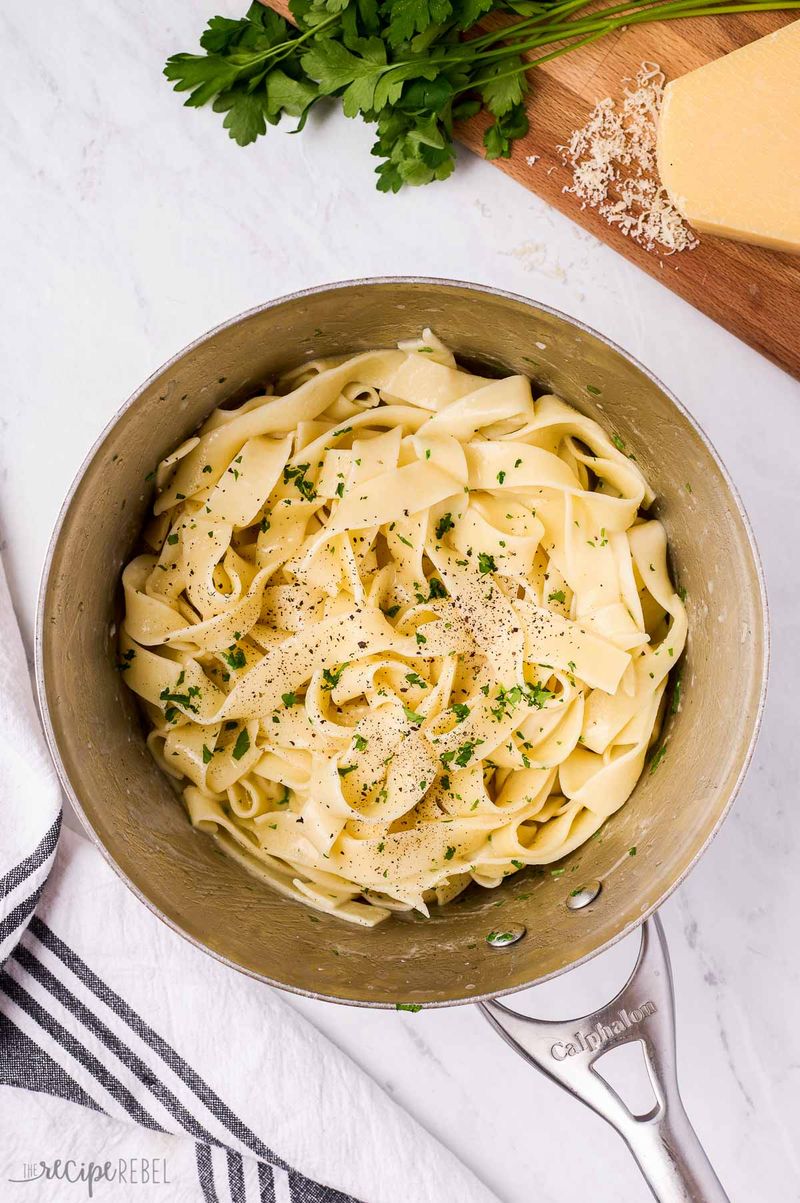 Buttered Noodles With Parmesan