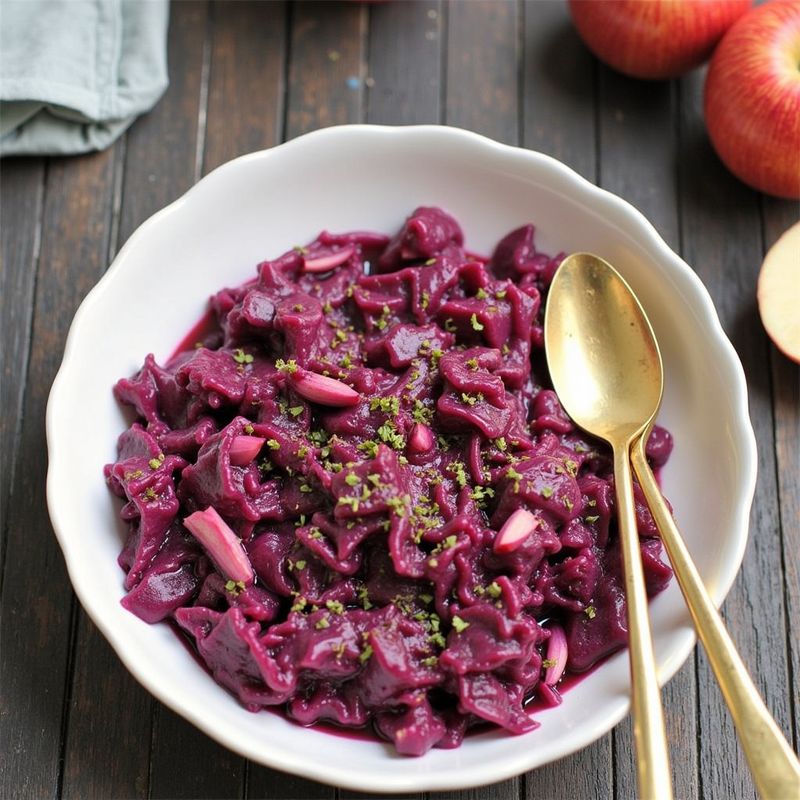 Braised Cabbage with Apples and Caraway