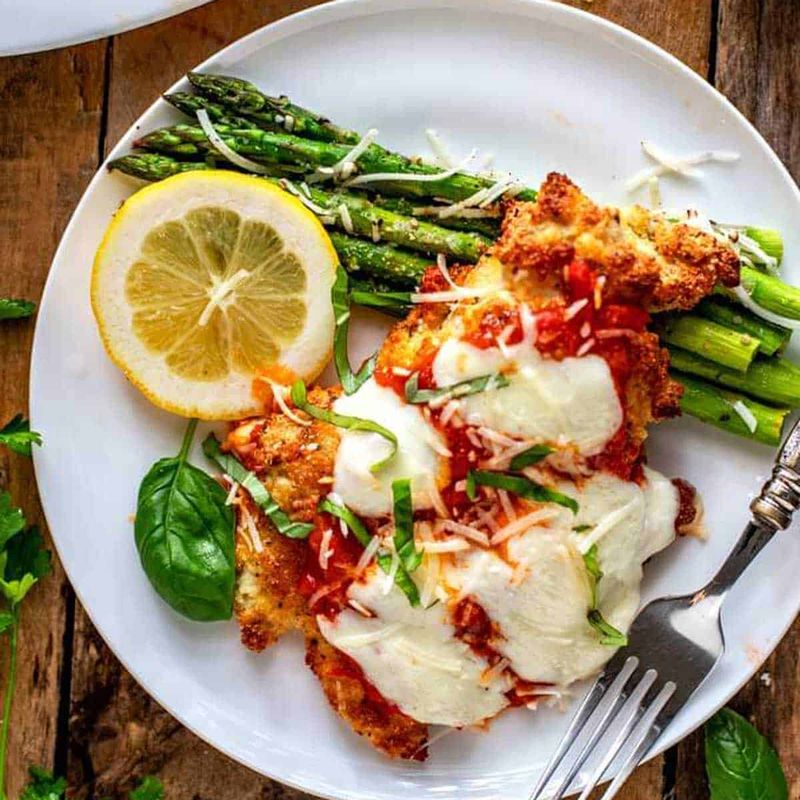 Keto Chicken Parmesan