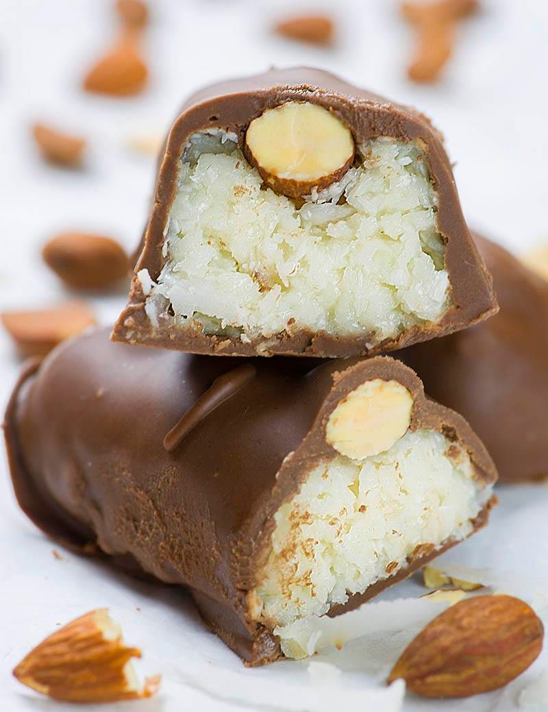 Almond Coconut Almond Joy Bars