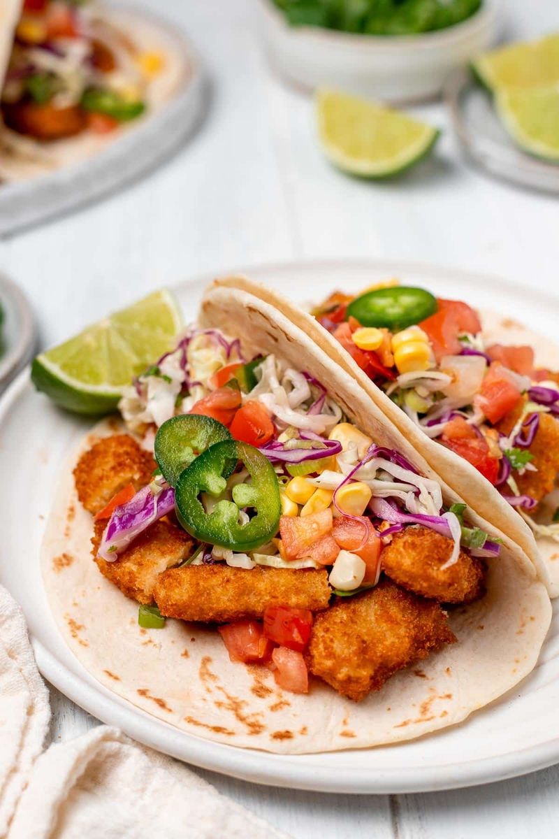 Fish Tacos With Lime Slaw