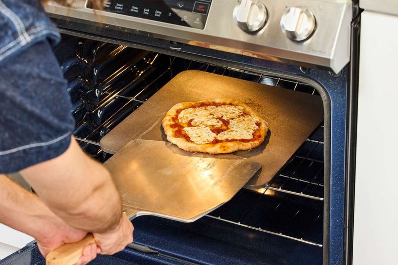 Preheat your pan or stone