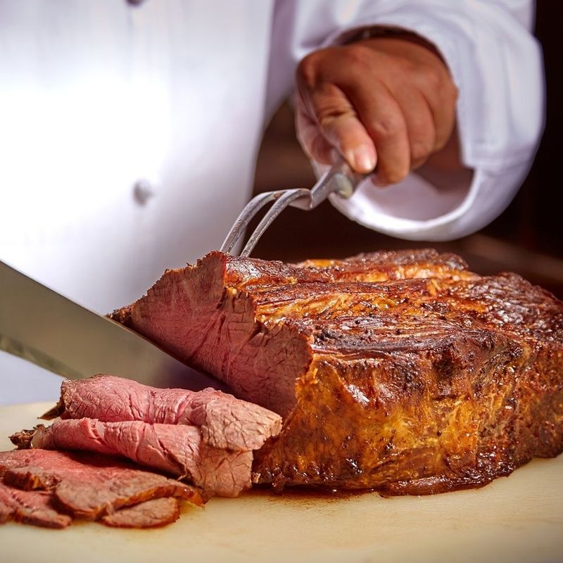 Carved Prime Rib with Au Jus