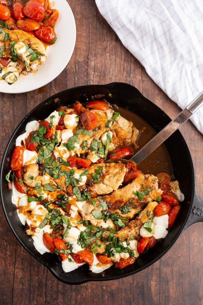 Caprese Chicken Skillet