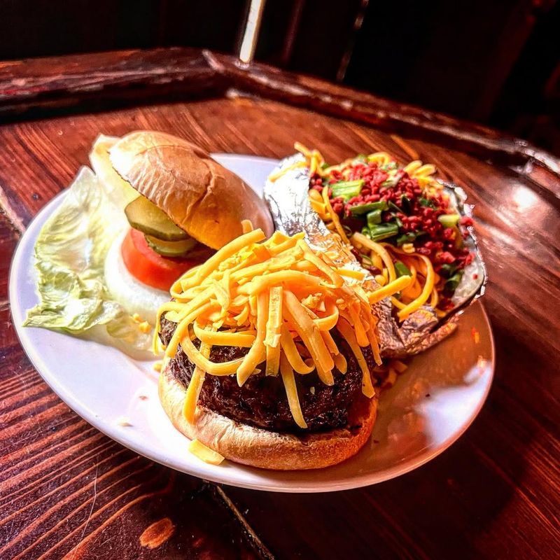 Louisiana - Port of Call Cheeseburger with Loaded Baked Potato Fries