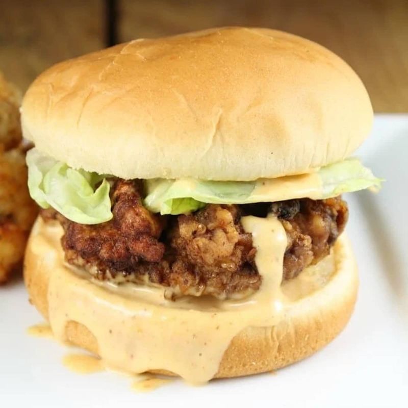 Chicken Fried Steak Sandwich (Oklahoma)