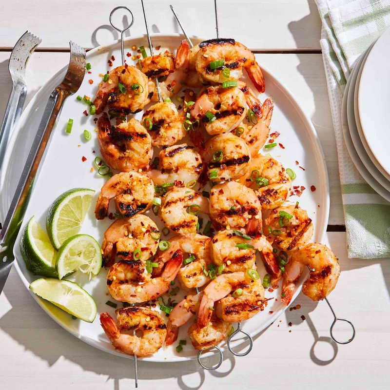 Spicy Shrimp Skewers
