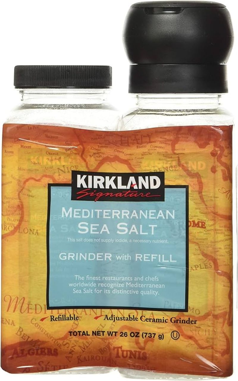 Kirkland Signature Mediterranean Sea Salt Grinder