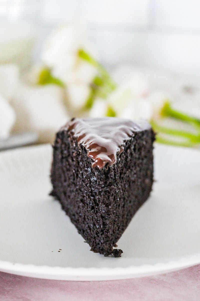 Chocolate Fudge Cake with Ganache