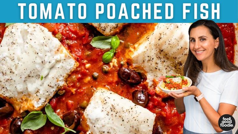 Buttery Tomato Poached Fish
