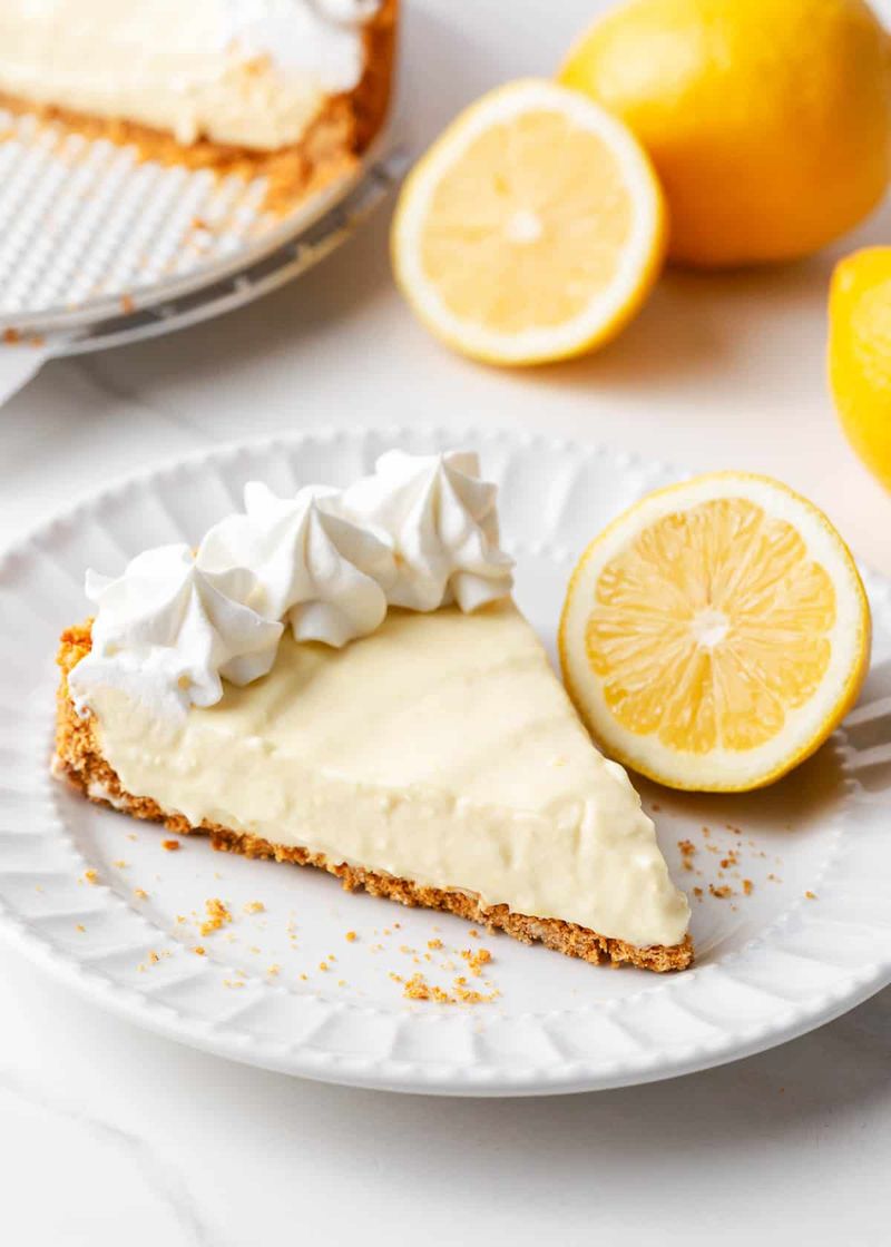 No-Bake Lemon Icebox Pie