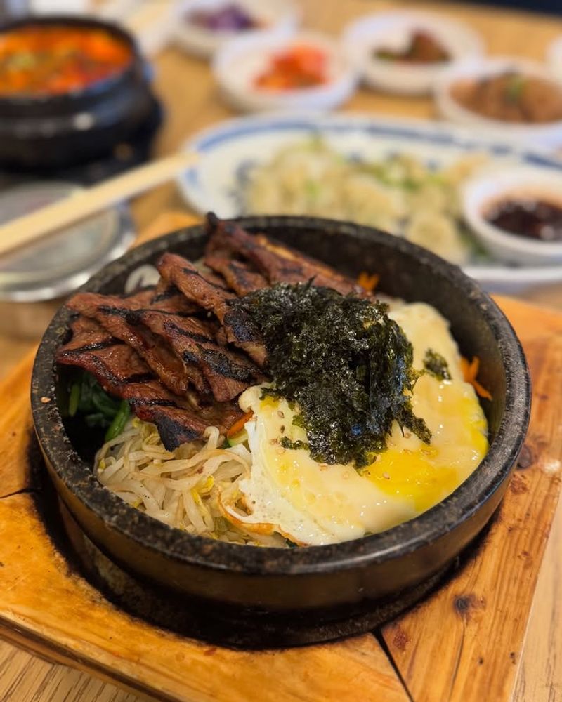 Seoul Bibimbap in Hot Stone