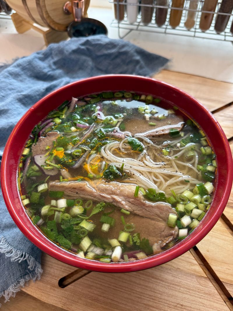 Phở brisket (phở nạm)