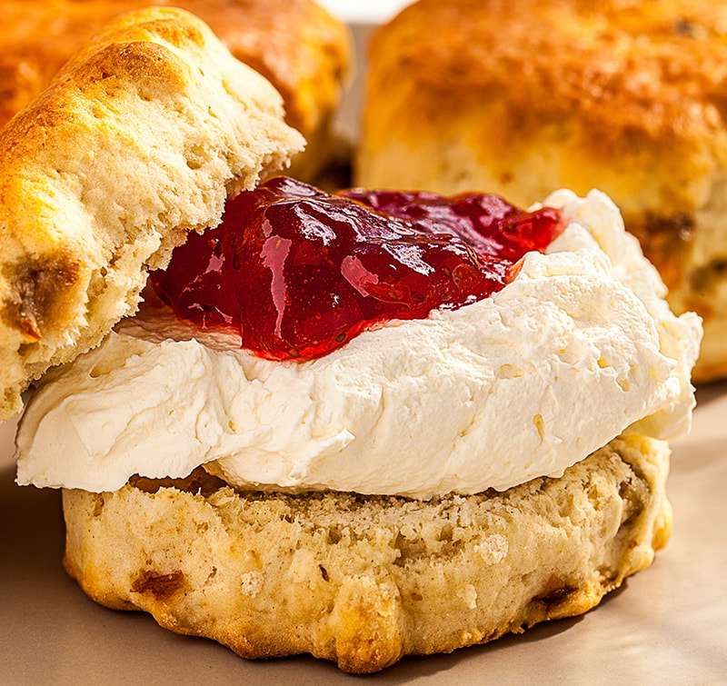 Scones with Clotted Cream