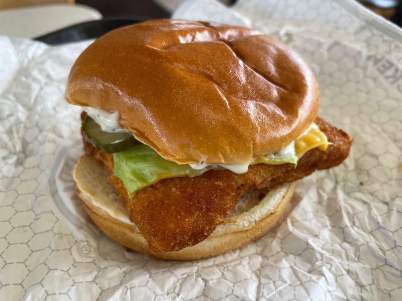 Wendy’s Crispy Panko Fish Sandwich