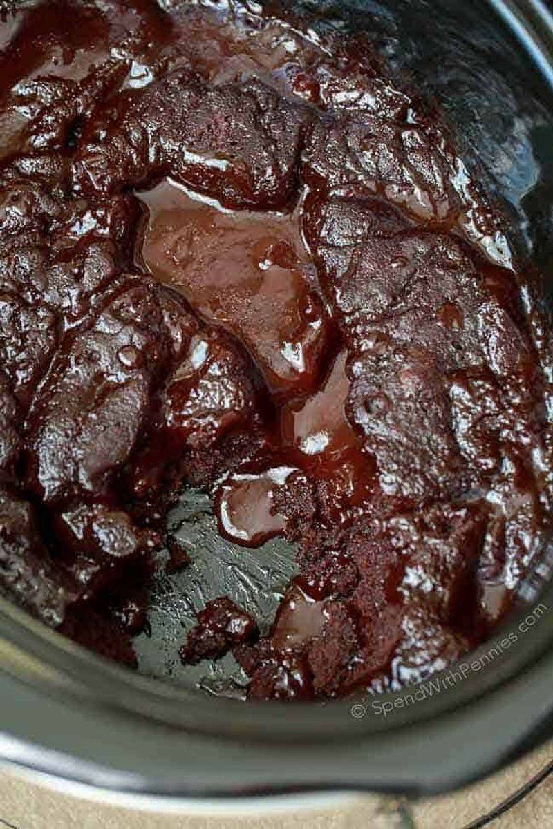 Slow-Cooker Hot Fudge Brownie Pudding