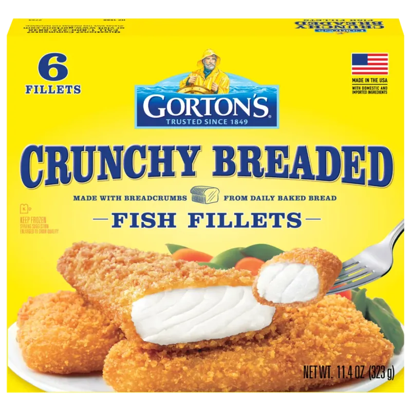Gorton’s Crispy Breaded Fish Fillets (Sandwich-Size)