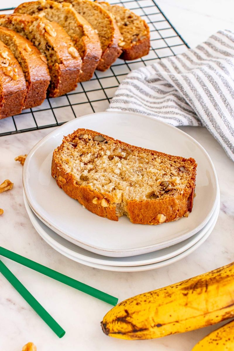 Starbucks-Style Banana Bread Loaf