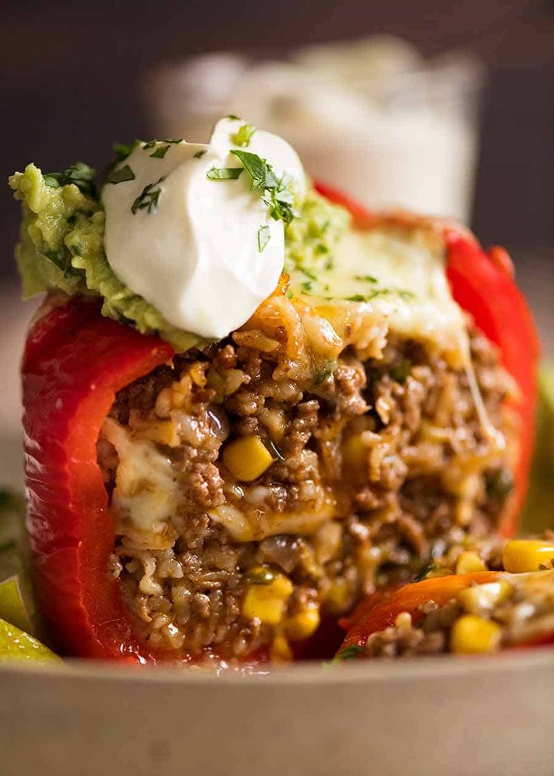 Baked Stuffed Peppers