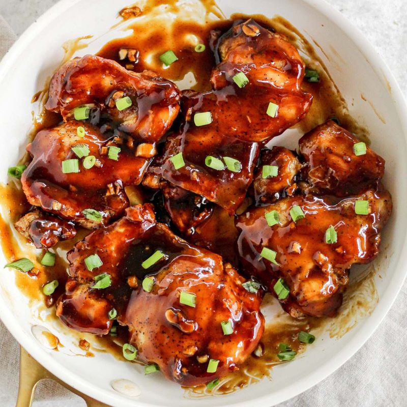 Teriyaki Baked Chicken Thighs