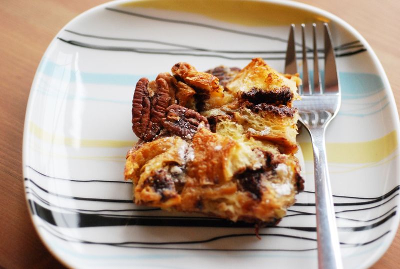 Nutella Croissant Bake