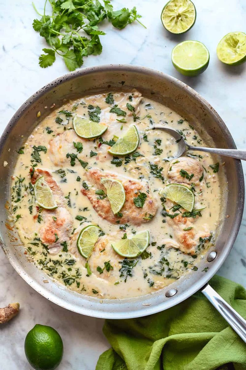 Coconut Lime Chicken Curry