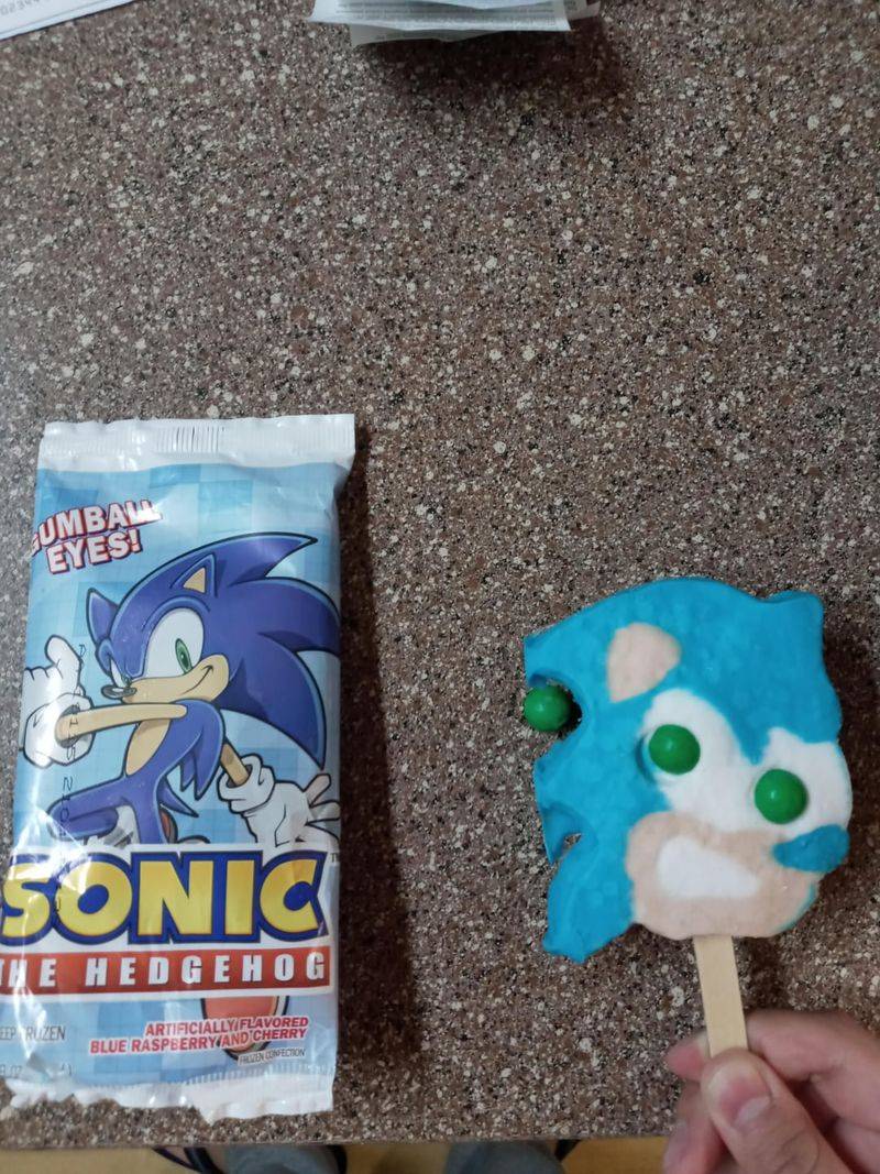 Sonic Blue Character Pop