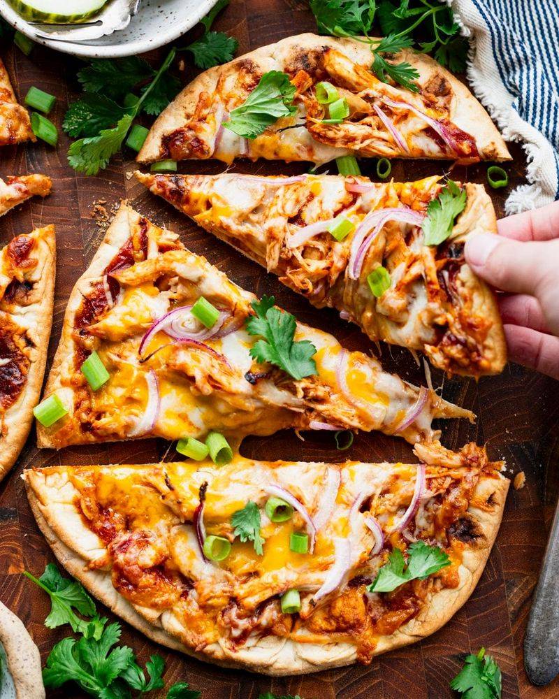 BBQ Chicken Flatbreads