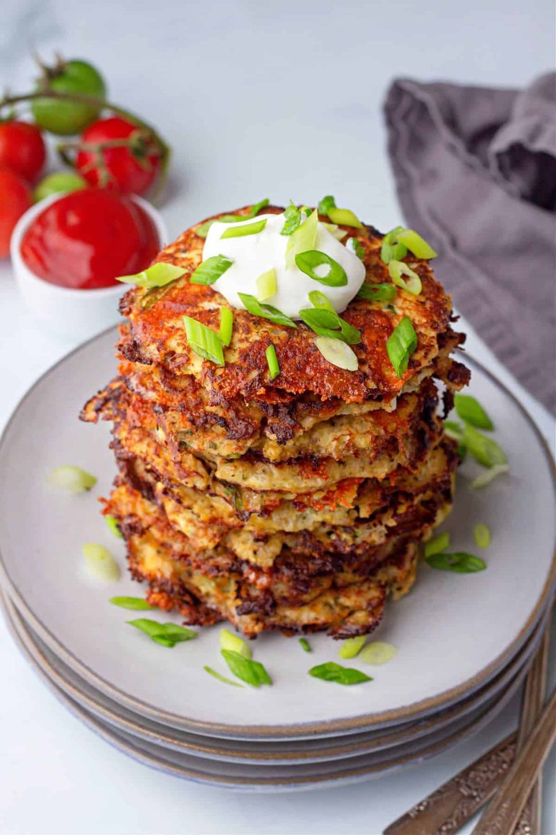 Cauliflower Hash Browns