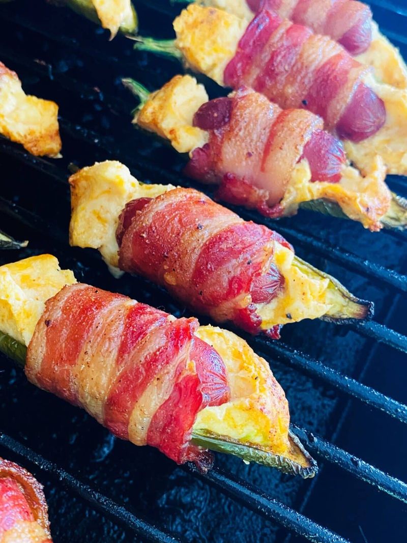 Little Smokies Stuffed Into Jalapeños