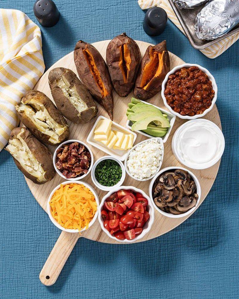 Baked potato bar
