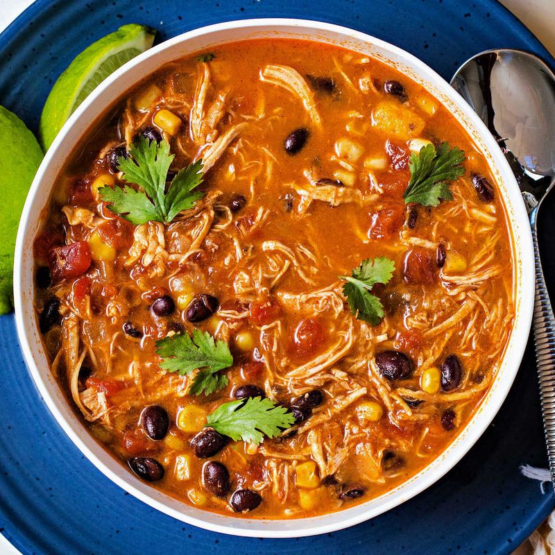Chicken Enchilada Soup