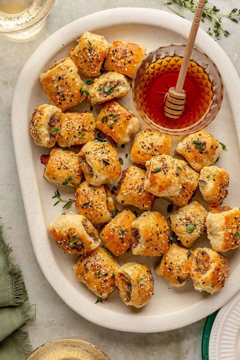 Puff Pastry Sausage Rolls