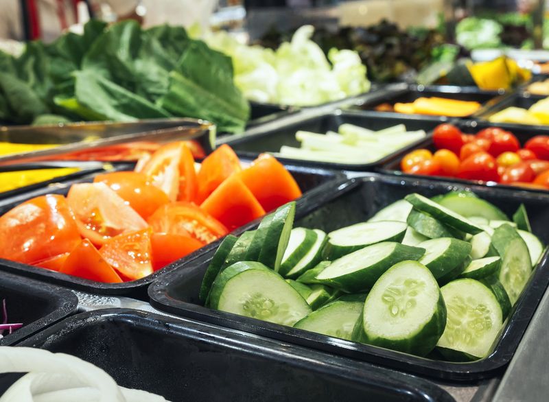 Salad Bar Crunch Combo