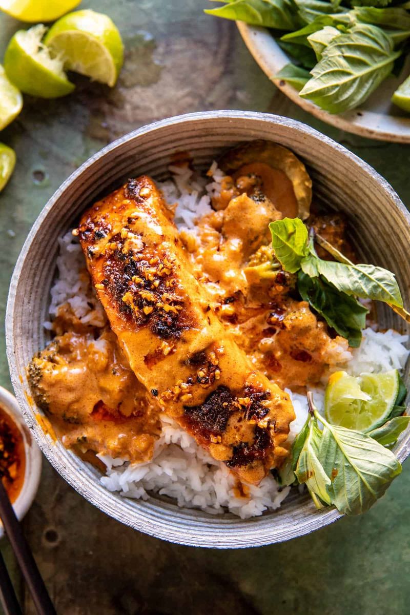 Coconut Curry Salmon
