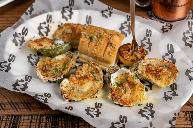 Oyster Loaf and Chargrilled Oysters