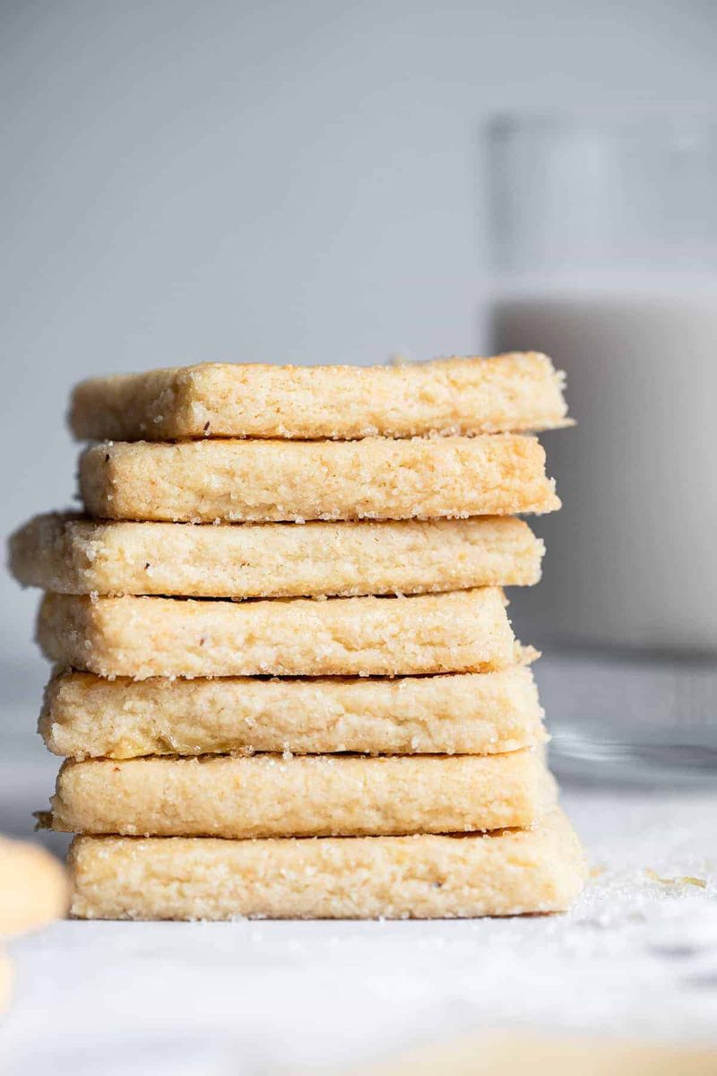 Almond Flour Shortbread Bites