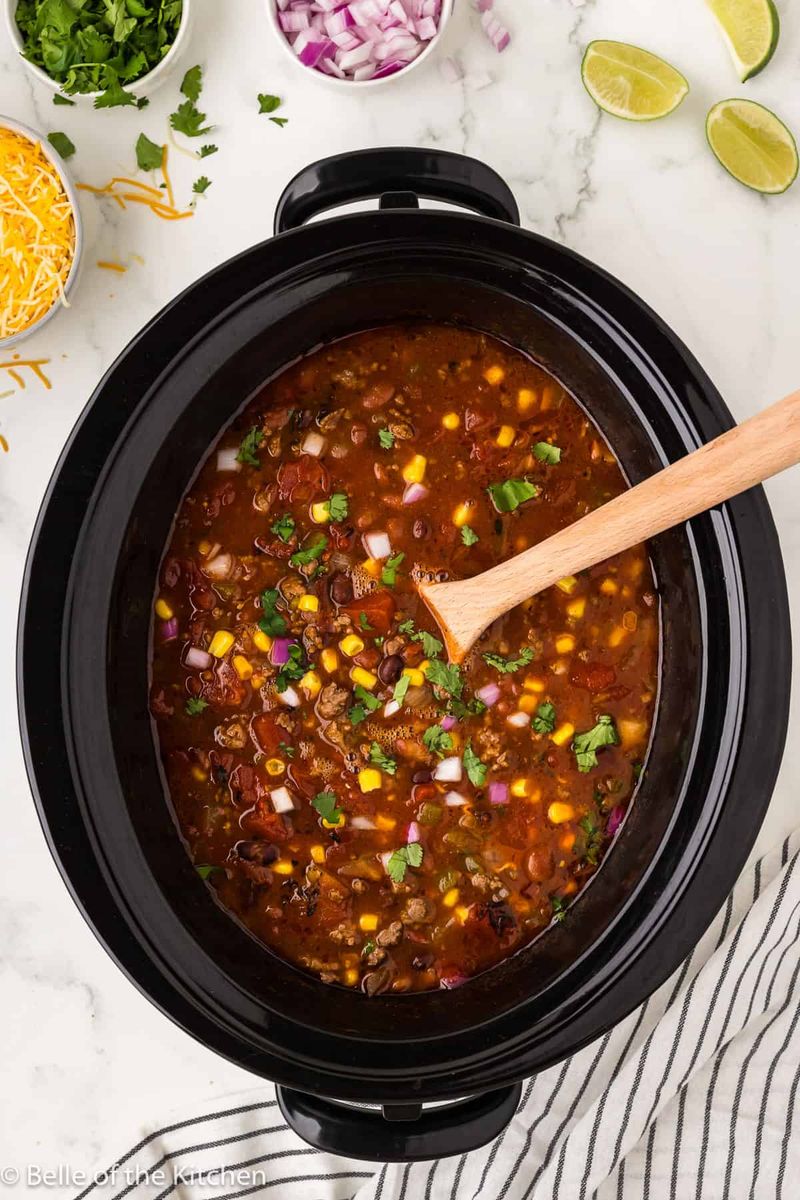 Slow-Cooker Taco Soup