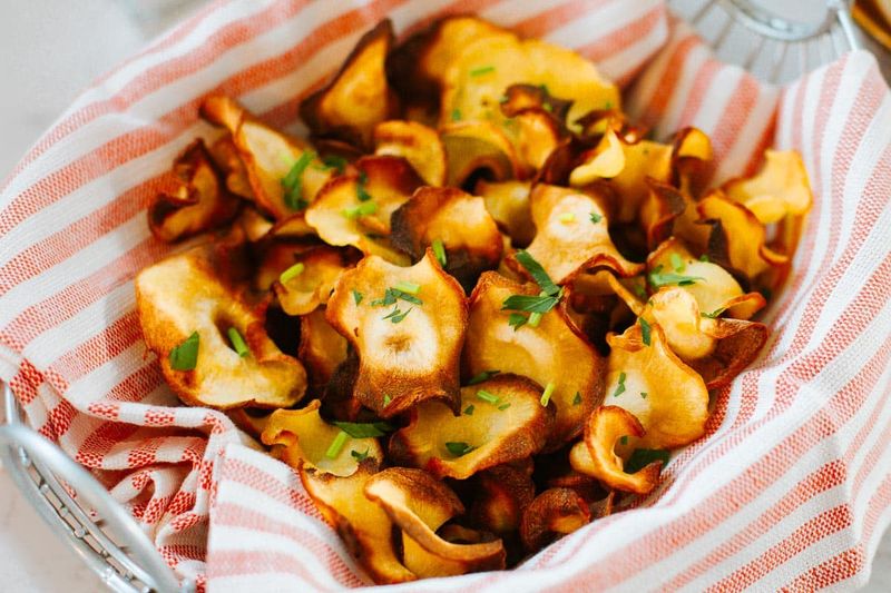 Crispy Parsnip Chips