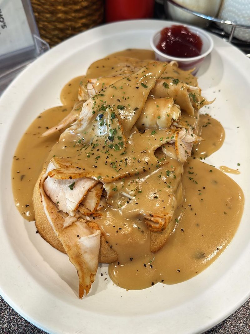 Hot Turkey (Open Faced)