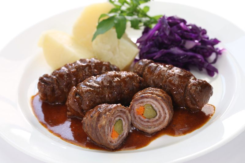 Rinderroulade (Beef Rouladen)