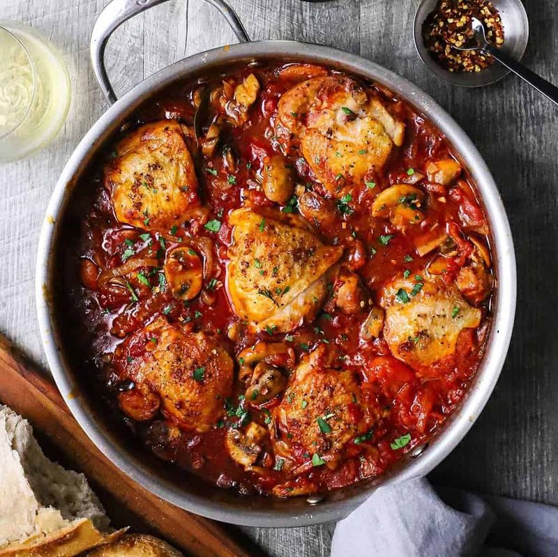 Italian Chicken Cacciatore