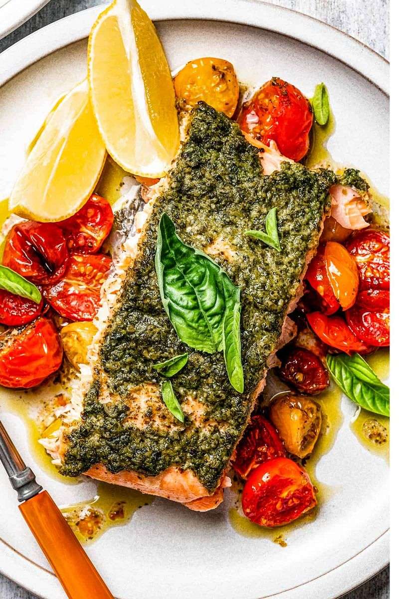 Pesto Salmon