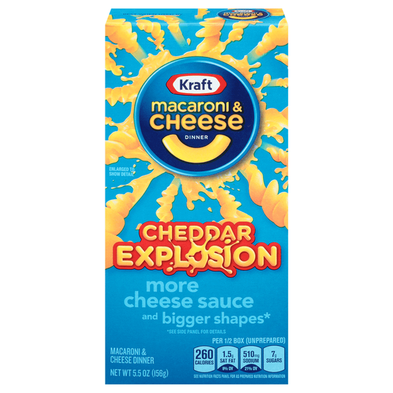 Kraft Mac & Cheese Explosion