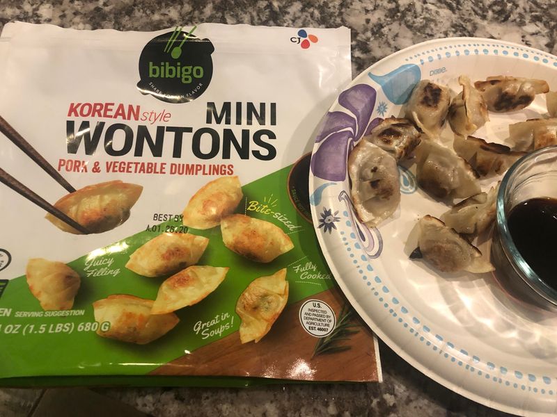 Korean Style Mini Wontons