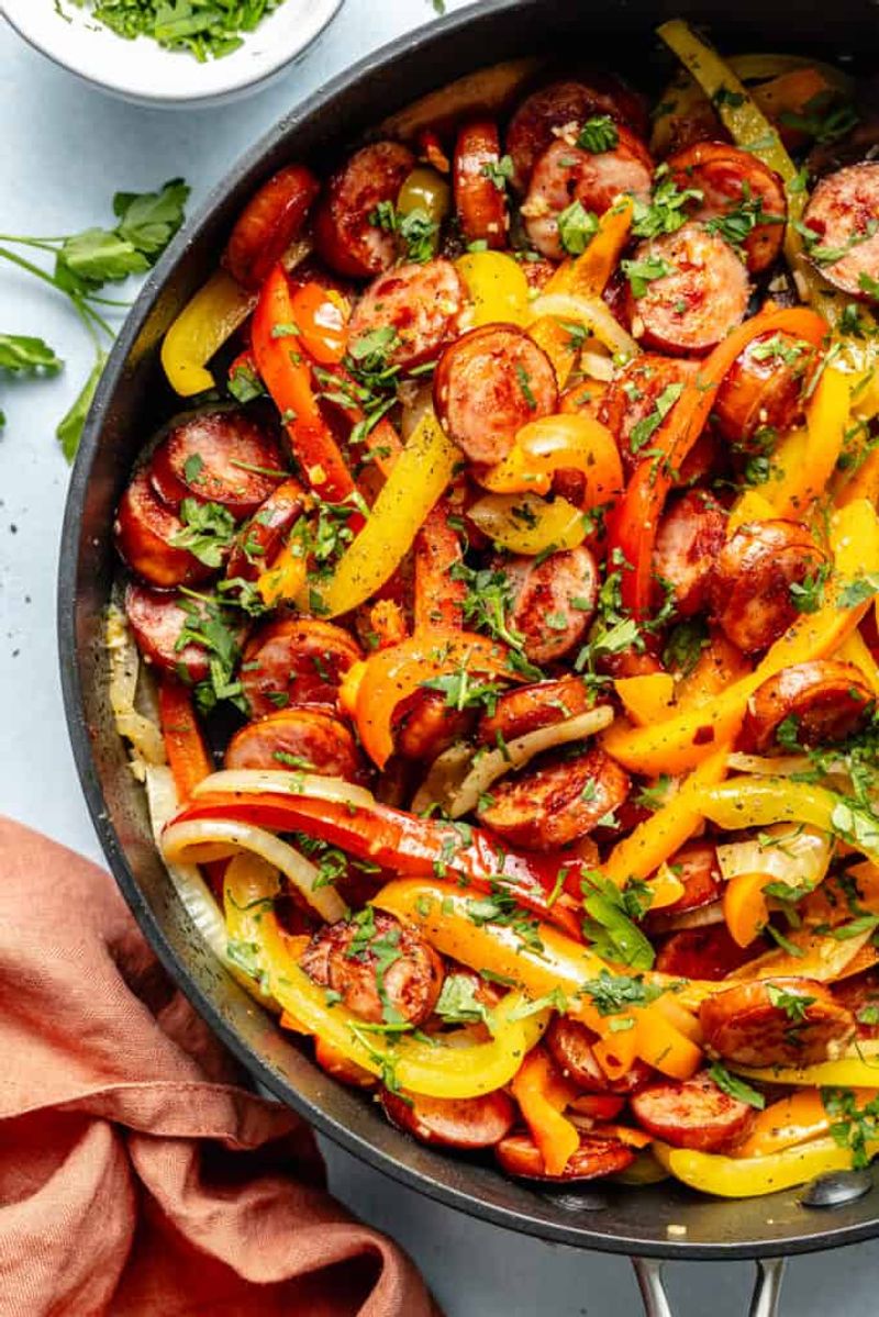 One-Pan Sausage And Peppers